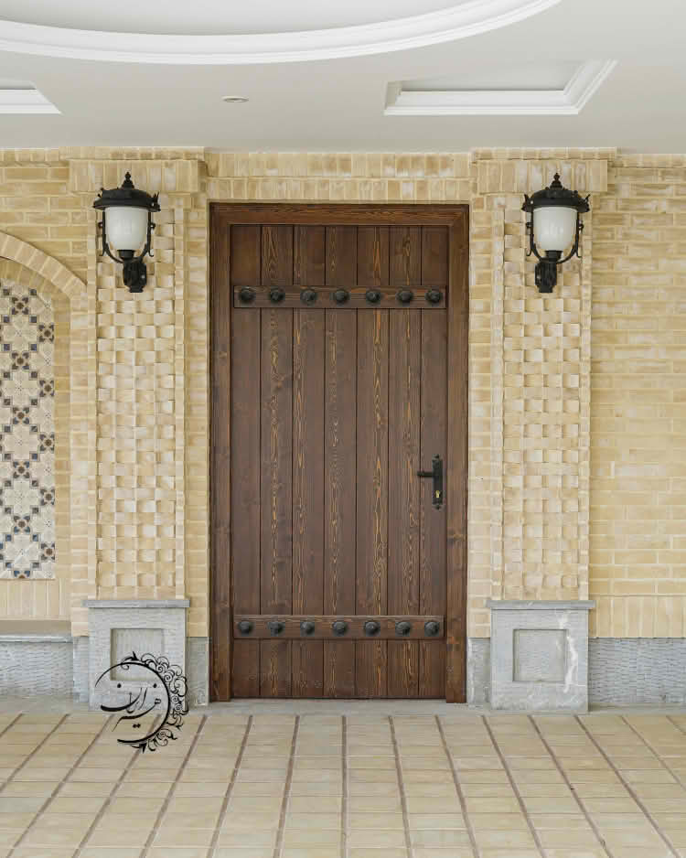 درب چوبی قدیمی - کد 3037